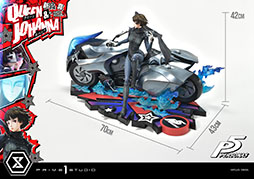 画像ギャラリー No.019のサムネイル画像 / 「ペルソナ5」の新島 真を1/4スケールで立体化したスタチュー2種類の予約受付が開始に。価格は14万8390円(税込)から