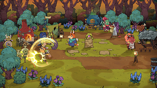画像ギャラリー No.001のサムネイル画像 / Klei Entertainmentの新作ハック&スラッシュ「Rotwood」のアナウンストレイラーが公開に。凶暴化した植物や昆虫を相手に最大4人で戦う