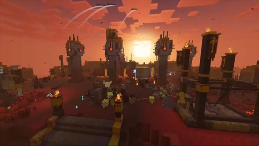 画像ギャラリー No.003のサムネイル画像 / 「Minecraft Legends」の発売日が2023年4月18日に決定。マインクラフトの世界でCo-opや対戦マルチプレイが楽しめる