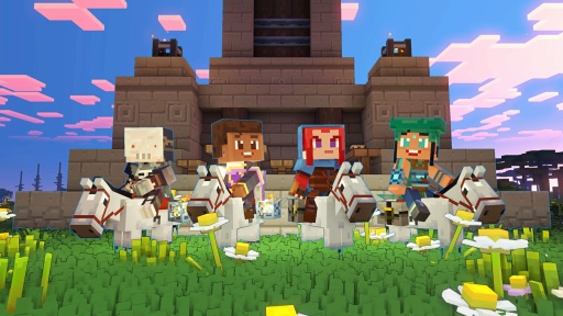 画像ギャラリー No.005のサムネイル画像 / ［プレイレポ］マイクラ最新作「Minecraft Legends」は，あの世界に“ストラテジー”要素が見事に融合している。チーム対戦のPvPモードも期待大