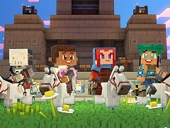 ［プレイレポ］マイクラ最新作「Minecraft Legends」は，あの世界に“ストラテジー”要素が見事に融合している。チーム対戦のPvPモードも期待大