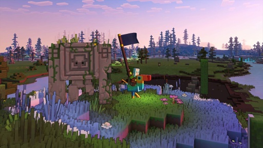 画像ギャラリー No.030のサムネイル画像 / ［プレイレポ］マイクラ最新作「Minecraft Legends」は，あの世界に“ストラテジー”要素が見事に融合している。チーム対戦のPvPモードも期待大