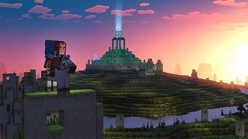 画像ギャラリー No.002のサムネイル画像 / 「Minecraft Legends」本日発売。Minecraftの世界を舞台にしたアクションストラテジーで,協力プレイや4対4のチーム戦も楽しめる