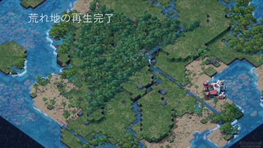 画像ギャラリー No.031のサムネイル画像 / 「Terra Nil」で,地球の環境問題について考える。再生可能エネルギーだけで,荒廃した世界に緑あふれる大自然を取り戻す“環境復元”シム