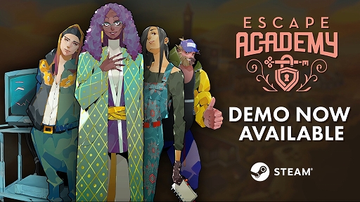 画像ギャラリー No.001のサムネイル画像 / Co-opが楽しい脱出系パズルアクション「Escape Academy」を体験。Steamにてデモ版も配信中