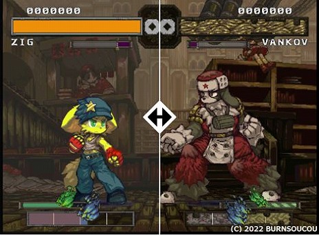 画像ギャラリー No.012のサムネイル画像 / 「モフモフ戦線」の発売日が6月16日に決定し，詳細なシステムも明らかに。プチコンを用いて独力で開発された新作2D対戦格闘ゲーム