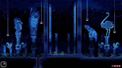 画像ギャラリー No.003のサムネイル画像 / ［TGS2022］一風変わったメトロイドヴァニア「ANIMAL WELL」の日本語版をチェックしてきた。美しいピクセルアートに込められた探索の面白さ