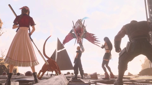 画像ギャラリー No.038のサムネイル画像 / ［プレイレポ］ついに動き出した「FINAL FANTASY VII REBIRTH」を先行試遊。ロマンに満ちた仲間との協力技とフィールド探索で心が熱くなる