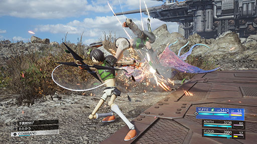 画像ギャラリー No.005のサムネイル画像 / 「FINAL FANTASY VII REBIRTH」,最新トレイラーを公開。イリーナのビジュアルや,ユフィとケット・シーによる連携アビリティ画像も登場