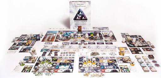 画像ギャラリー No.001のサムネイル画像 / 重量級SFボドゲ「アナクロニー」が「ボードゲームアリーナ」に無料タイトルとして登場。未来から資源を借り,破滅の運命を回避せよ