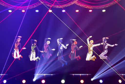 画像ギャラリー No.003のサムネイル画像 / ST☆RISHとQUARTET NIGHTによる3D LIVE「うたの☆プリンスさまっ♪ SHINING STAR STAGE -SONG PARADE☆-」Memory Ver.ライブレポート