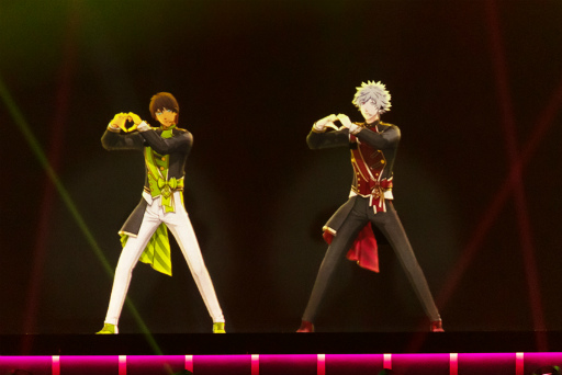 画像ギャラリー No.012のサムネイル画像 / ST☆RISHとQUARTET NIGHTによる3D LIVE「うたの☆プリンスさまっ♪ SHINING STAR STAGE -SONG PARADE☆-」Memory Ver.ライブレポート