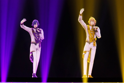画像ギャラリー No.027のサムネイル画像 / ST☆RISHとQUARTET NIGHTによる3D LIVE「うたの☆プリンスさまっ♪ SHINING STAR STAGE -SONG PARADE☆-」Memory Ver.ライブレポート