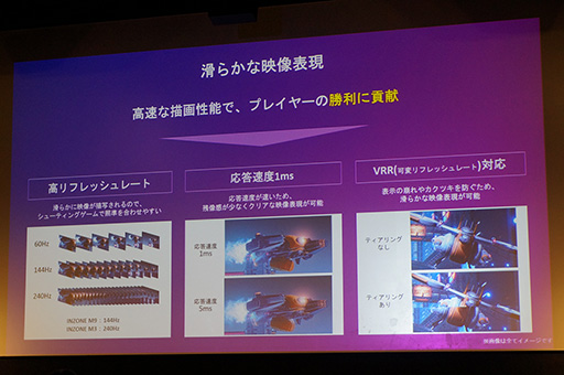 画像ギャラリー No.008のサムネイル画像 / ソニーのゲーマー向けブランド「INZONE」は，なぜPCゲーマー向けなのか。ブランド設立の意図と製品の見どころをレポート