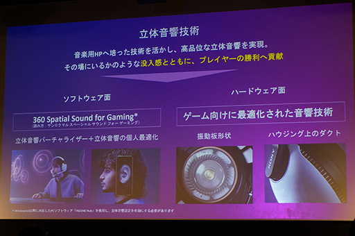 画像ギャラリー No.012のサムネイル画像 / ソニーのゲーマー向けブランド「INZONE」は，なぜPCゲーマー向けなのか。ブランド設立の意図と製品の見どころをレポート