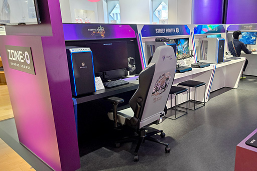 画像ギャラリー No.005のサムネイル画像 / INZONEのゲーマー向けデバイスをゲームで体験できる「ZONE:0」がソニーストア 銀座にオープン。スト6の大会も開催予定