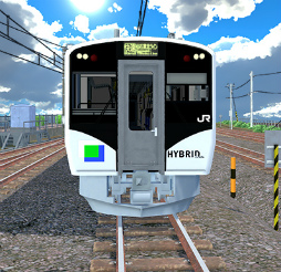 画像ギャラリー No.001のサムネイル画像 / 「デジプラコレクション まるごと鉄道!」,ピックアップガチャに新車両“HB-E210系”を実装