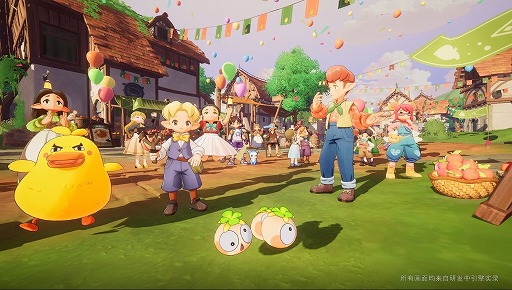 画像ギャラリー No.003のサムネイル画像 / ペットを連れて冒険するスマホ向けオープンワールド「Roco Kingdom Mobile」（洛克王国手遊）の新PVが公開に
