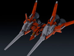 「レイフォース」自機のX-LAY，1/144プラキットの先行予約がスタート。イラスト版をベースに立体向けアレンジが施された新デザイン