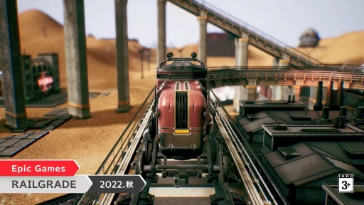 画像ギャラリー No.001のサムネイル画像 / ステージクリア型の鉄道ストラテジー「RAILGRADE」のSwitch版が発表に。2022年秋に発売予定