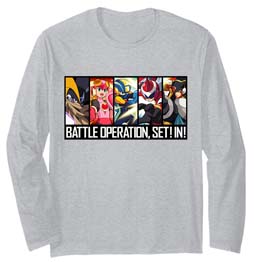 画像ギャラリー No.002のサムネイル画像 / CAPCOM公式アパレルに「ロックマンエグゼ」をテーマにしたTシャツ，長袖Tシャツ，トレーナー，パーカーが登場
