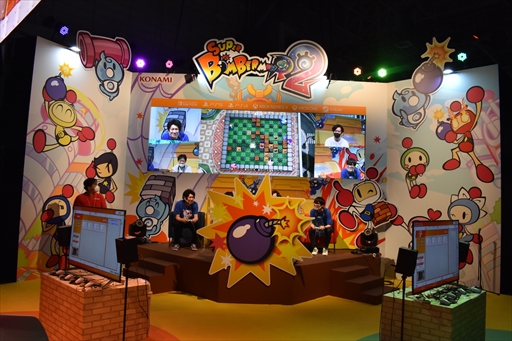 画像ギャラリー No.001のサムネイル画像 / ［TGS2022］「スーパーボンバーマンR2」を試遊ブースでさっそくプレイ。美麗なグラフィックスのPS5版で，おなじみの4人対戦モードを満喫できる