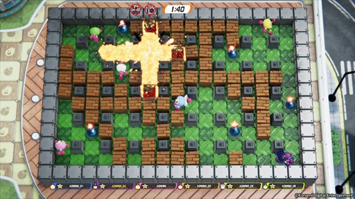 画像ギャラリー No.002のサムネイル画像 / ［TGS2022］「スーパーボンバーマンR2」を試遊ブースでさっそくプレイ。美麗なグラフィックスのPS5版で，おなじみの4人対戦モードを満喫できる
