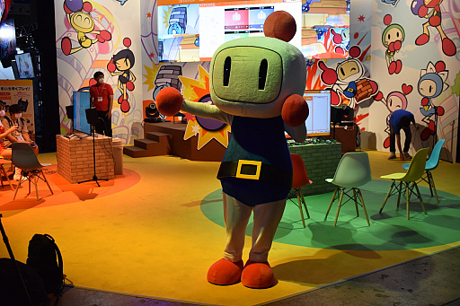 画像ギャラリー No.005のサムネイル画像 / ［TGS2022］「スーパーボンバーマンR2」を試遊ブースでさっそくプレイ。美麗なグラフィックスのPS5版で，おなじみの4人対戦モードを満喫できる