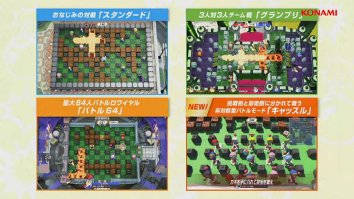 画像ギャラリー No.003のサムネイル画像 / ［TGS2022］「スーパーボンバーマンR2」ステージレポート。非対称対戦を楽しめる新モード“キャッスル”の実機プレイも