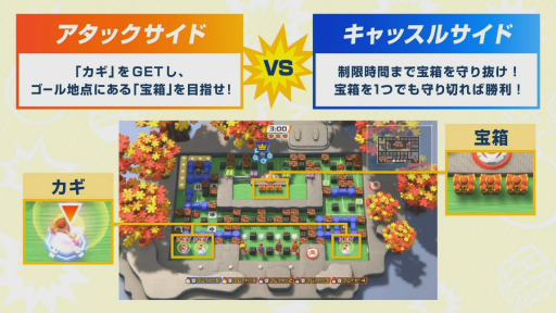 画像ギャラリー No.008のサムネイル画像 / ［TGS2022］「スーパーボンバーマンR2」ステージレポート。非対称対戦を楽しめる新モード“キャッスル”の実機プレイも