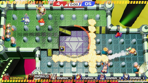 画像ギャラリー No.006のサムネイル画像 / 「スーパーボンバーマン R 2」で「Fall Guys」とのコラボ決定。2マス先にジャンプできるビーンボンバーが参戦