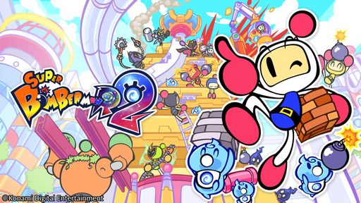 画像ギャラリー No.001のサムネイル画像 / 最大64人と遊べるバトル64や1人で多人数と戦うキャッスルなどを収録。最新作「スーパーボンバーマン R 2」本日発売