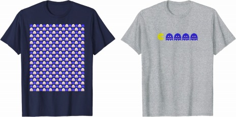 画像ギャラリー No.004のサムネイル画像 / “イジケゴースト”デザインのTシャツを4種追加。Amazon Merch on Demandにて販売中の「パックマン」関連アパレルに新作が登場