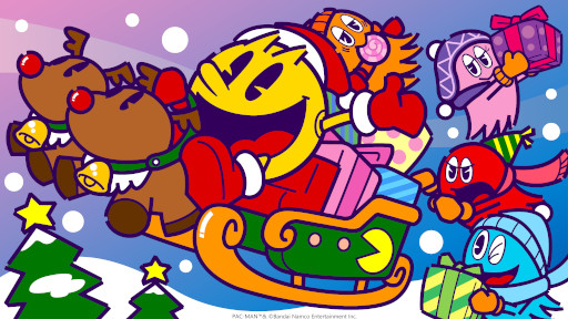 画像ギャラリー No.001のサムネイル画像 / 「パックマン」,Twitterでクリスマスキャンペーンを12月24日から開催