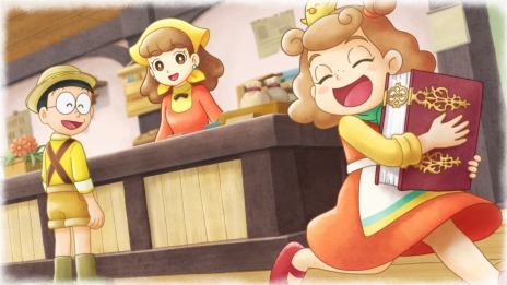画像ギャラリー No.001のサムネイル画像 / 「ドラえもん のび太の牧場物語 大自然の王国とみんなの家」石ころぼうしや透明マントなど新たな“ひみつ道具”が登場。町の住人情報も