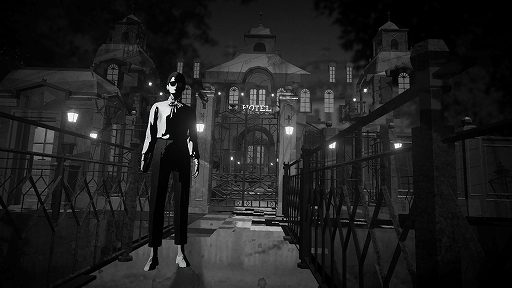 画像ギャラリー No.001のサムネイル画像 / Simogoの新作「Lorelai and the Laser Eyes」は,謎の邸宅を舞台に殺人ミステリーを解き明かしていくノンリニア型アクションADV