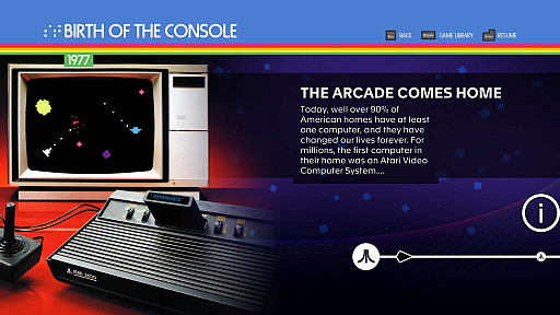 画像ギャラリー No.007のサムネイル画像 / 「Atari 50: The Anniversary Celebration」,本日リリース。Atari誕生50周年を記念して,90種類のレトロゲームをバンドル