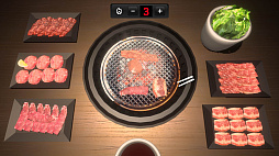 画像ギャラリー No.003のサムネイル画像 / 煙や匂いを気にせず,お肉焼き放題の「焼肉シミュレーター」,Switch版本日配信。最大4人で焼肉バトルができるオンライン対戦も楽しめる