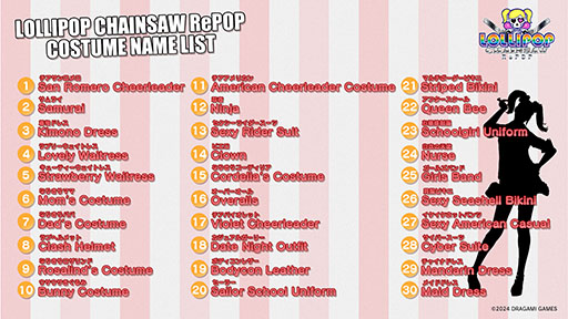 画像ギャラリー No.004のサムネイル画像 / ゾンビアクション「LOLLIPOP CHAINSAW RePOP」，9月26日に発売決定。グラフィックスの向上やロード時間の短縮など遊びやすくなって登場