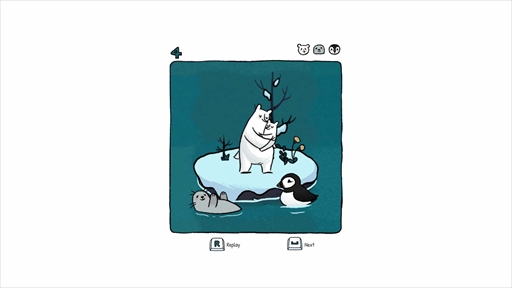 画像ギャラリー No.006のサムネイル画像 / 北極の氷の海を舞台にしたパズルゲーム「ポーラトピア」，Steamでの配信権をグラビティゲームアライズが獲得