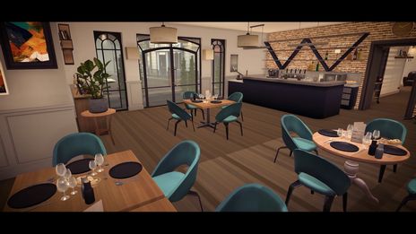 画像ギャラリー No.005のサムネイル画像 / 「シェフライフ レストランシミュレーター」の最新トレイラーを公開。料理の盛り付けを自由にデザインできるシステムを紹介
