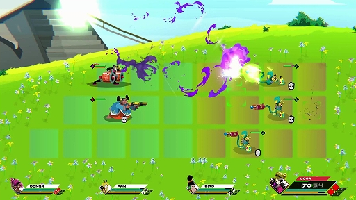 画像ギャラリー No.004のサムネイル画像 / 「Grid Force - 女神の仮面」，Steamで配信開始。4人の部隊を編成し，リアルタイムでt展開するバトルに挑む“グリッド型戦略アクションRPG”