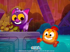 猫と魚の友情を描く協力型アクションADV「River Tails: Stronger Together」，アーリーアクセス版をSteamでリリース