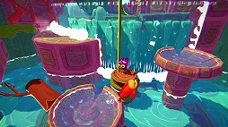 画像ギャラリー No.005のサムネイル画像 / いっしょなら最強。猫と魚の友情の旅を描く協力型アクションADV「River Tails: Stronger Together」Switch版を配信開始