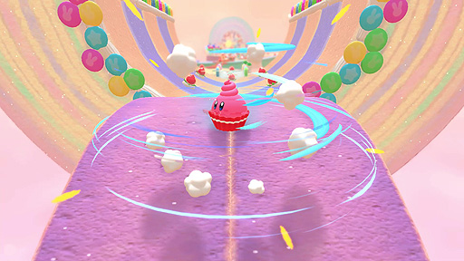画像ギャラリー No.009のサムネイル画像 / Switch「カービィのグルメフェス」発表。最大4人のカービィ達が食べたイチゴの量を競い合う対戦アクションゲームで，2022年夏配信開始