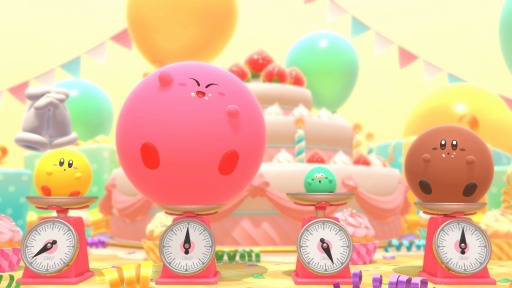 画像ギャラリー No.002のサムネイル画像 / 「カービィのグルメフェス」3つのゲームで食べたイチゴの量を競う“グルメグランプリ”や最大4人で遊べるマルチプレイの情報を公開