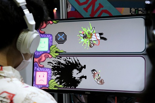 画像ギャラリー No.005のサムネイル画像 / ［TGS2022］唯一無二の個性を放つ“ヒップホップ死にゲー”。同化政策に立ち向かう反骨の主人公を描いた「SONOKUNI」を紹介