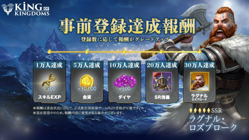 画像ギャラリー No.006のサムネイル画像 / シーズン制RTS「キングオブキングダム」の事前登録&CBT受付が開始