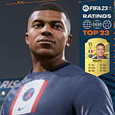 画像ギャラリー No.002のサムネイル画像 / 「FIFA 23」,男子トップ23選手のレーティングを公開。今後の選手公開スケジュールも明らかに