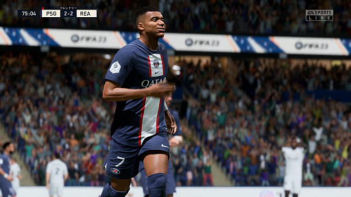 画像ギャラリー No.009のサムネイル画像 / 「FIFA 23」の“レジェンドAI”同士によるパリ・サンジェルマン対レアル・マドリードの熱戦をお届け! 「ミニシアター4Gamer」:第9回